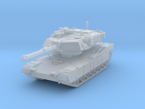 M1A1 AIM Abrams (early) 1/120 in Clear Ultra Fine Detail Plastic