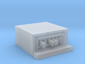 Eaglemoss Ecto-1 Whelen Strobe Power Supply in Box in Clear Ultra Fine Detail Plastic