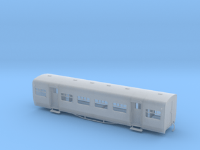 Hotham Valley SS car body S scale in Clear Ultra Fine Detail Plastic