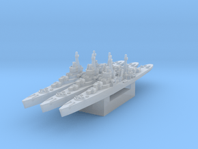 Soviet light cruiser MLK-16-130 1/2400 in Clear Ultra Fine Detail Plastic