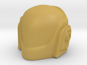 Daft Punk Helmet 2 in Tan Fine Detail Plastic