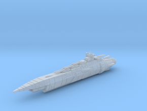 Prince of Wales Class BBS / 10cm - 4in in Clear Ultra Fine Detail Plastic