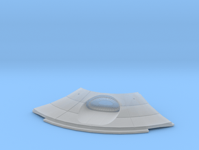 1:537 Reliant Lower Saucer Deflector in Clear Ultra Fine Detail Plastic