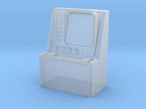 Monitor Control Console 1/48 in Clear Ultra Fine Detail Plastic