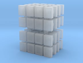 Fire Hose Box (x64) 1/220 in Clear Ultra Fine Detail Plastic