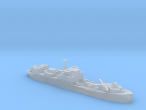 German Sperrbrecher 102 basic hull etc 1:600 WW2 in Clear Ultra Fine Detail Plastic