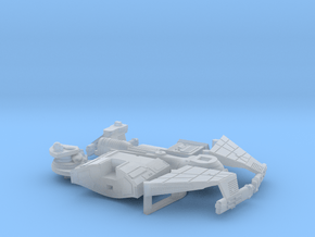 3788 Scale Klingon B10K Battleship Kit WEM in Clear Ultra Fine Detail Plastic