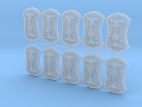 21007 Deathvigil First Born Shields x10 in Clear Ultra Fine Detail Plastic