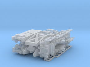 Karl Gerat Rail Transport 1/200 in Clear Ultra Fine Detail Plastic