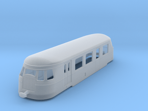 bl87-billard-a80d-railcar in Clear Ultra Fine Detail Plastic
