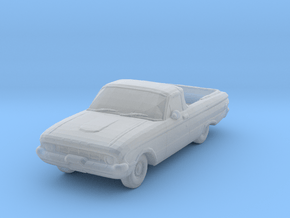  1961 Ford Falcon Utility [XK] 1:160 scale. in Clear Ultra Fine Detail Plastic