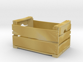 Printle Thing Wood Crate - 1/24 in Tan Fine Detail Plastic