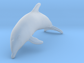 Bottlenose Dolphin 1:120 Breaching 3 in Clear Ultra Fine Detail Plastic