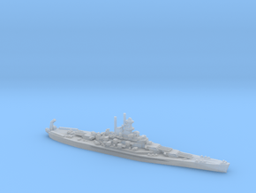 USS Alabama (BB-60) in Clear Ultra Fine Detail Plastic