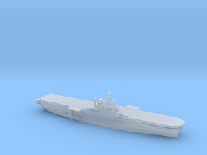 US Iwo Jima-Class Amphibious Assault Ship in Clear Ultra Fine Detail Plastic