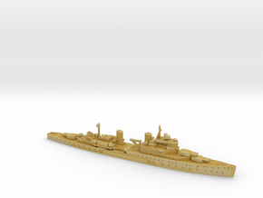 HMS Uganda 1/1800 in Tan Fine Detail Plastic