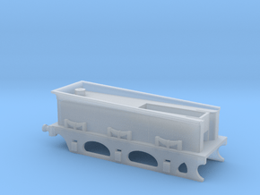 LCDR Europa class tender 3mm scale in Clear Ultra Fine Detail Plastic