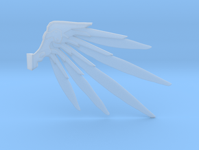 Techno Wings  in Clear Ultra Fine Detail Plastic