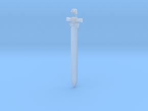 PRHI Large Powered Sword- Blade and Pommel in Clear Ultra Fine Detail Plastic