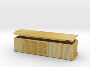 USMRR Boxcar in Tan Fine Detail Plastic