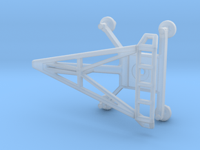 O Scale Pantograph in Clear Ultra Fine Detail Plastic