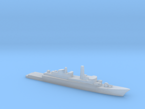 Type 21 frigate w/ Exocet AShM, 1/1250 in Clear Ultra Fine Detail Plastic