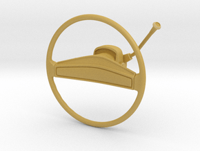 RCN241 Steering Wheel for PL  Dodge Ramcharger in Tan Fine Detail Plastic