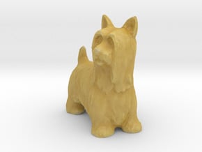 O Scale Scottish Terrier in Tan Fine Detail Plastic