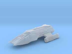 Klingon Shuttlecraft in Clear Ultra Fine Detail Plastic