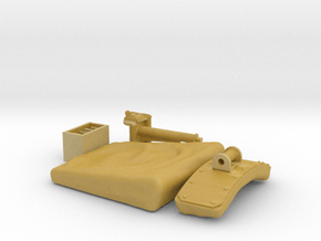 1:16 King/Jagdtiger Funker seat (stowed) in Tan Fine Detail Plastic