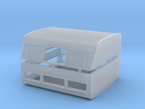 1/64 Retro Short Bed Toppers in Clear Ultra Fine Detail Plastic