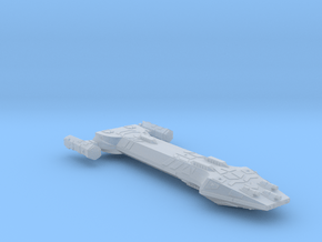 3788 Scale Hydran X-Ship Tartar-X Medium Cruiser in Clear Ultra Fine Detail Plastic