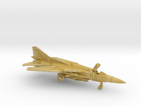 1:222 Scale MiG-23M Flogger (Loaded, Stored) in Tan Fine Detail Plastic