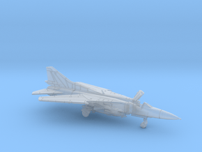 1:222 Scale MiG-23M Flogger (Loaded, Stored) in Clear Ultra Fine Detail Plastic