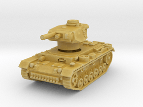 Panzer III Observer 1/285 in Tan Fine Detail Plastic