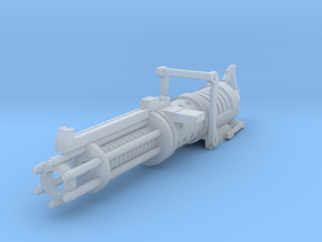 Z-6 rotary blaster cannon 3.75 scale in Clear Ultra Fine Detail Plastic