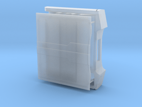 V56-GRN 2021-xx DUAL ROTOR GRAIN TANK & COVER in Clear Ultra Fine Detail Plastic