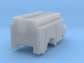 1/64 Bristol CT Body w/ rollup doors in Clear Ultra Fine Detail Plastic