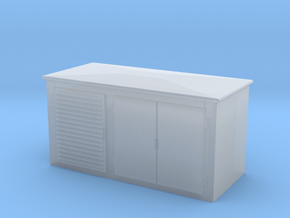 Electrical Cabinet 1/48 in Clear Ultra Fine Detail Plastic