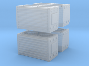 HEPA Air Filtration Unit (x4) 1/120 in Clear Ultra Fine Detail Plastic