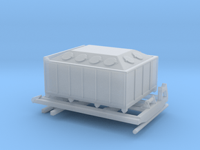 1:120 Aufbau für LKW IFA W50 Absetzcontainer Typ 2 in Clear Ultra Fine Detail Plastic