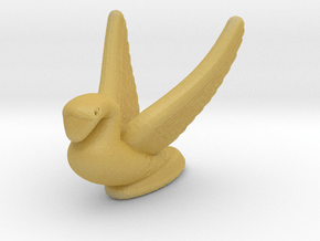 1/32 Swan Hood Ornament in Tan Fine Detail Plastic