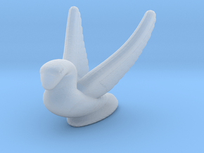 1/32 Swan Hood Ornament in Clear Ultra Fine Detail Plastic
