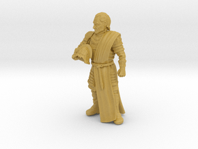 The Old Lion (32mm) in Tan Fine Detail Plastic