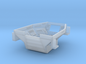 1/32 TOS Colonial Viper Cockpit Interior Replaceme in Clear Ultra Fine Detail Plastic