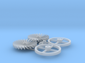 1:10th Panther Exhaust Turbine in Clear Ultra Fine Detail Plastic