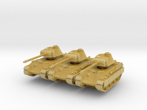 Panther G (schurzen) (x3) 1/285 in Tan Fine Detail Plastic