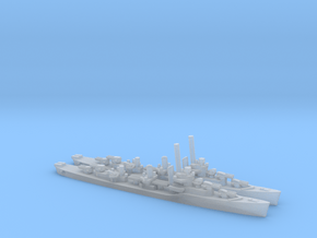 US Porter-Class Destroyer (x2) in Clear Ultra Fine Detail Plastic