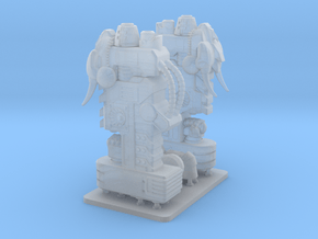 Rising Death Sun Clan Mega Graviton Cannon X2 in Clear Ultra Fine Detail Plastic