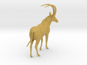 Sable Antelope 1:20 Walking Male in Tan Fine Detail Plastic